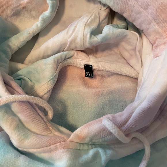 Tie dye hoodie size XXL - Picture 3 of 4